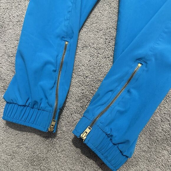Albion Fit Jetsetters Jogger Pants Cobalt Blue XS Petite Casual Athleisure Cute - Picture 4 of 12